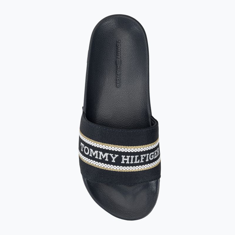 Шльопанці жіночі Tommy Hilfiger Poolslide With Webbing space blue 6