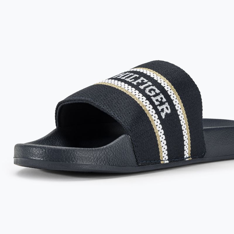 Шльопанці жіночі Tommy Hilfiger Poolslide With Webbing space blue 8