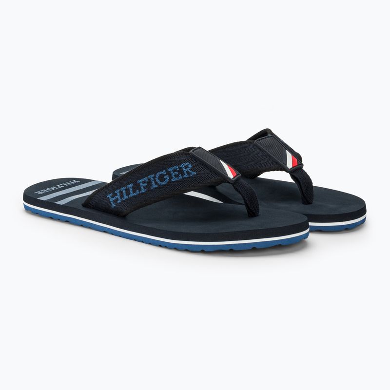 В'єтнамки чоловічі Tommy Hilfiger Sporty Beach Sandal deser sky 4