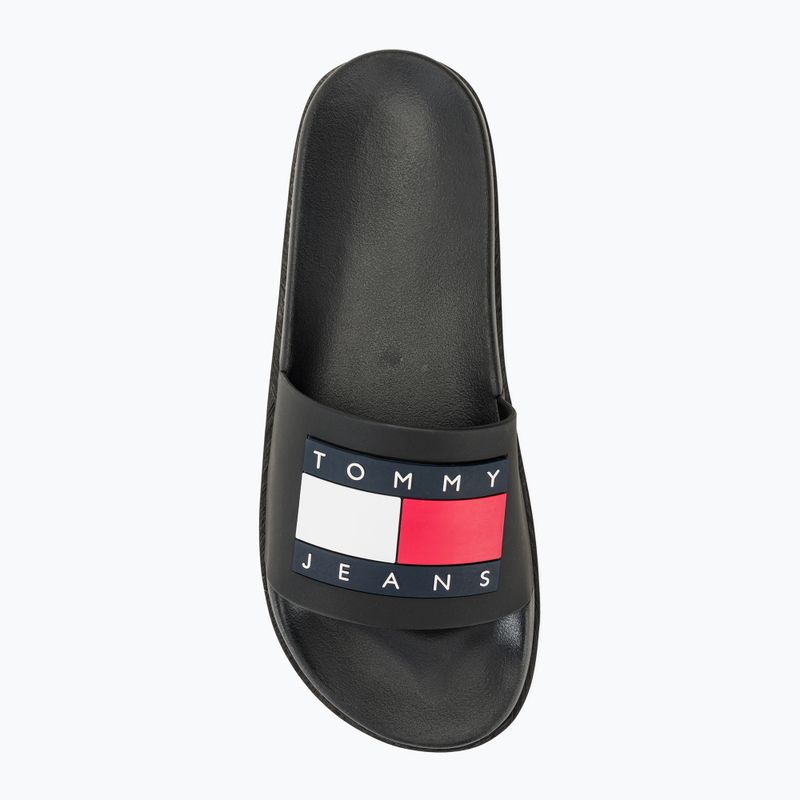 Шльопанці жіночі Tommy Jeans Elevated Flatform Slide black 6