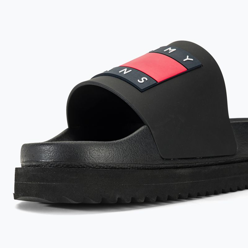 Шльопанці жіночі Tommy Jeans Elevated Flatform Slide black 8