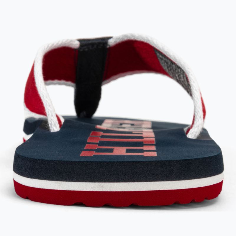 Чоловічі пляжні шльопанці Tommy Hilfiger Patch Beach Sandal первинні червоні шльопанці 6