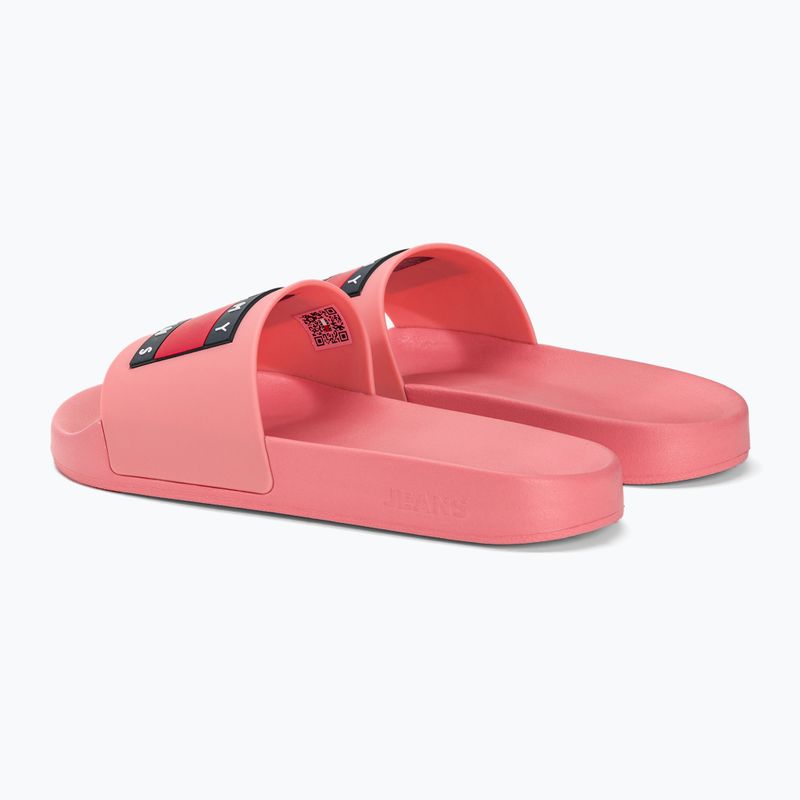 Шльопанці жіночі Tommy Jeans Flag Pool Slide Ess tickled pink 3
