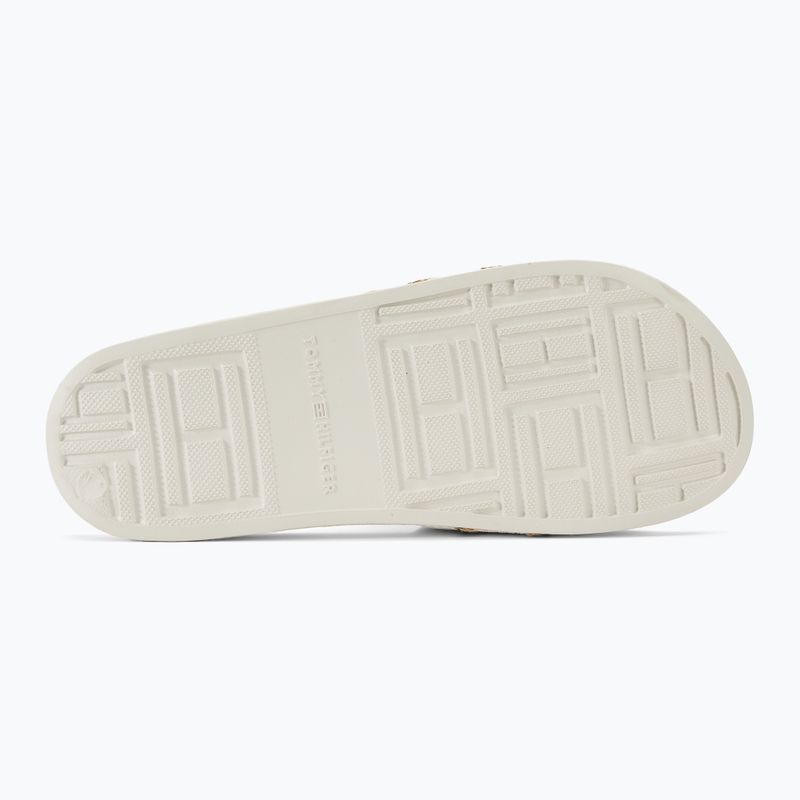 Шльопанці жіночі Tommy Hilfiger Poolslide With Webbing ecru 5