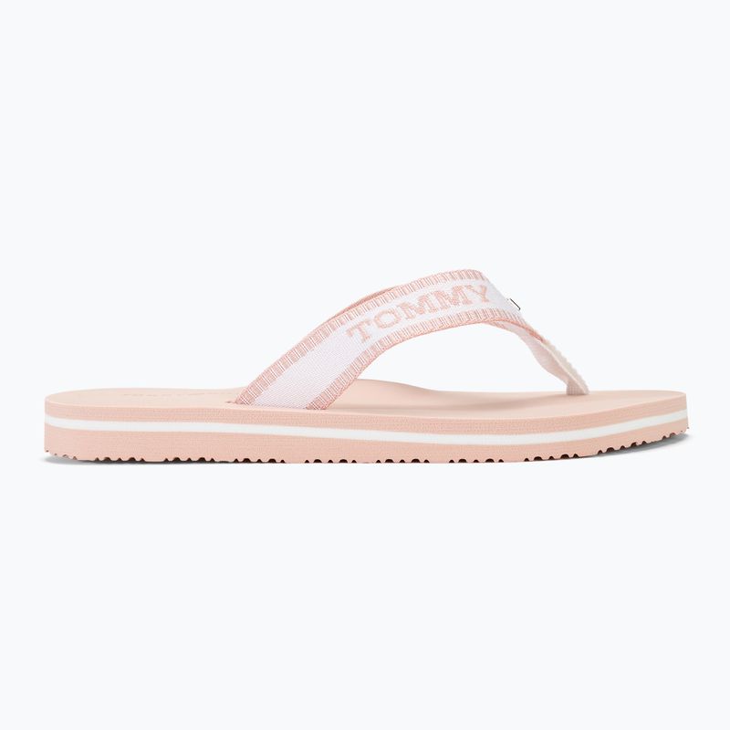 Шльопанці жіночі Tommy Hilfiger Webbing Pool Slide 0LA ecru/whimsy pink 2