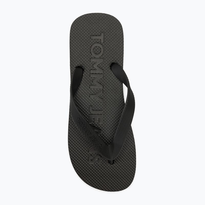 В'єтнамки жіночі Tommy Jeans Logo Flip Flop black 5