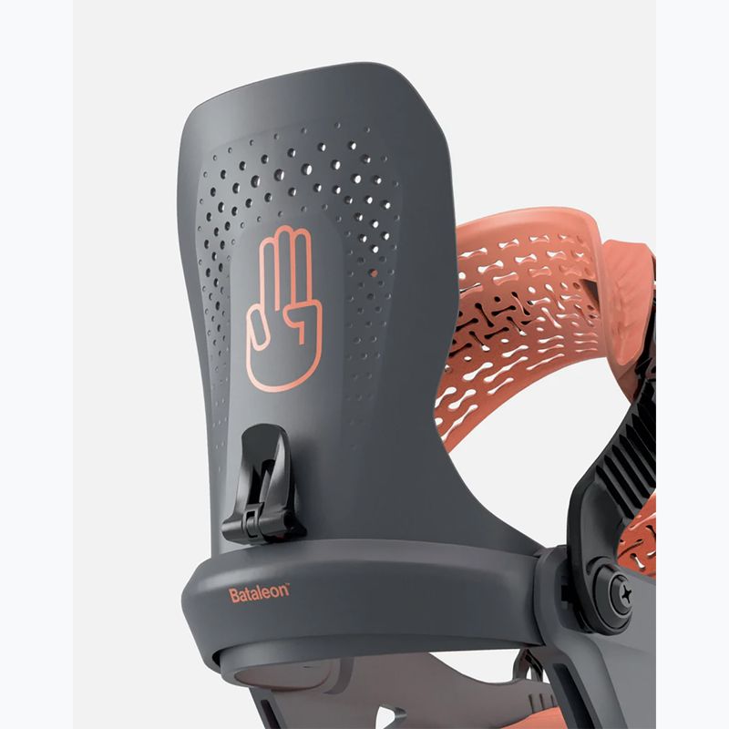 Кріплення для сноуборду жіноче Bataleon Donna HW black peach 4