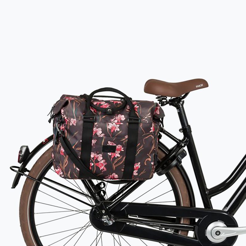 Сумка велосипедна на багажник FastRider Nyla Shopper Single Bike Bag Trend Click'nGo 20 л flourish 8