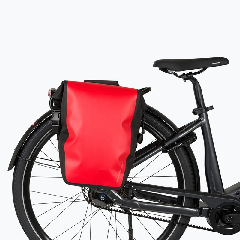 Сумка велосипедна AGU Clean Single Bike Bag Click'nGo M 17 л red 4