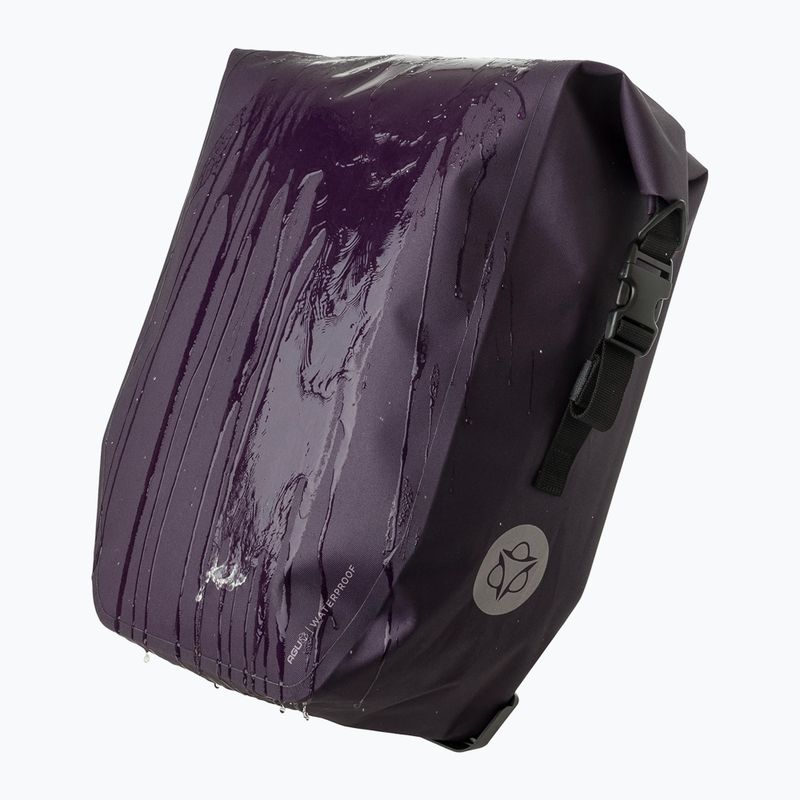 Сумка велосипедна AGU Clean Single Bike Bag Click'nGo M 17 л purple velvet 4