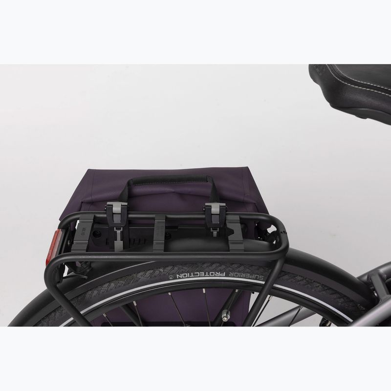 Сумка велосипедна AGU Clean Single Bike Bag Click'nGo M 17 л purple velvet 8