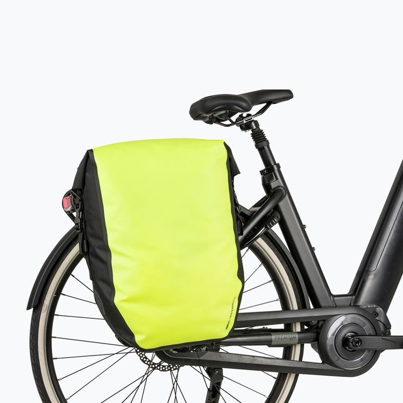 Сумка велосипедна AGU Clean Single Bike Bag Click'nGo L 21 л neon yellow 4
