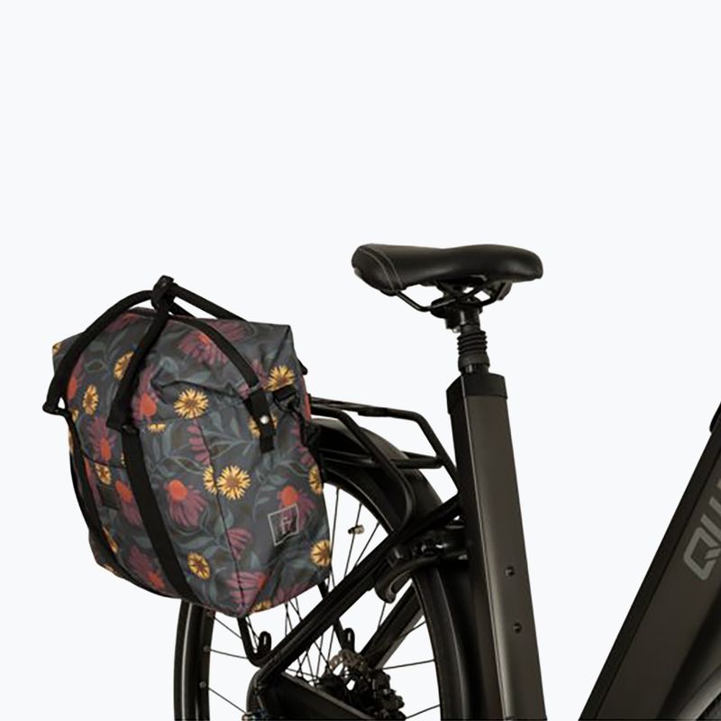 Сумка велосипедна на багажник FastRider Nyla Shopper Single Bike Bag Trend Click'nGo 20 л lola flower 3