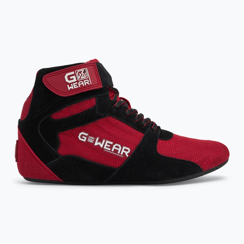 Черевики для тренувань чоловічі Gorilla Wear Pro High Tops red/black 2