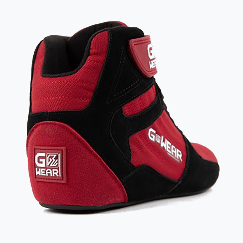 Черевики для тренувань чоловічі Gorilla Wear Pro High Tops red/black 9