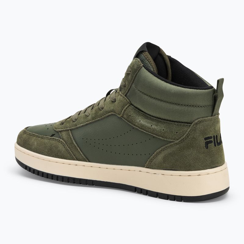 Кросівки чоловічі FILA Rega S Mid olive night 3