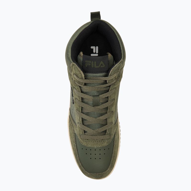 Кросівки чоловічі FILA Rega S Mid olive night 5