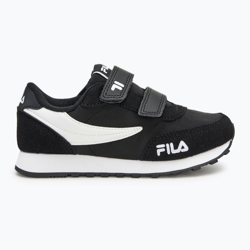 Дитячі кросівки FILA Orbit Revolution на липучках чорні 2