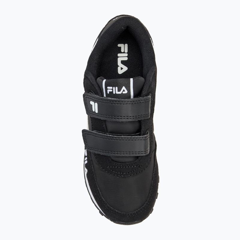 Дитячі кросівки FILA Orbit Revolution на липучках чорні 5