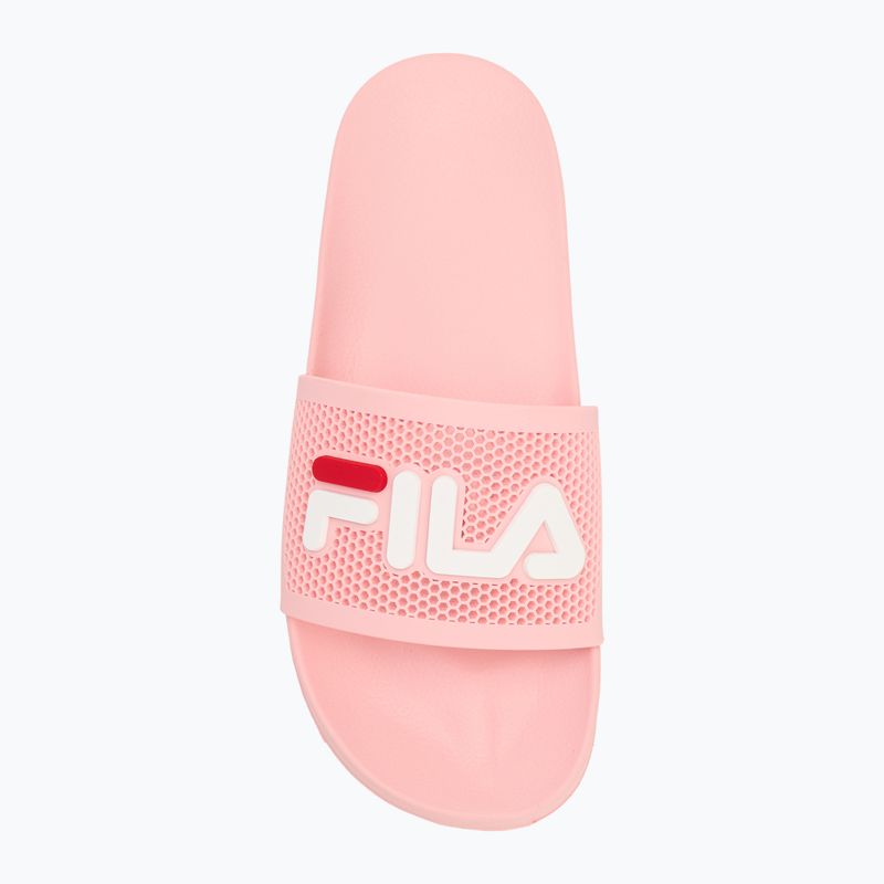 Шльопанці жіночі FILA Morro Bay Spiro white/blue/orange 5