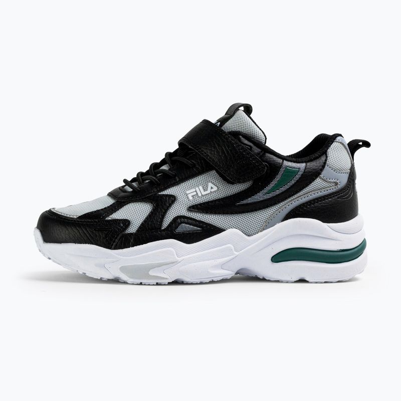 Кросівки дитячі FILA Madrun Velcro black/posy green