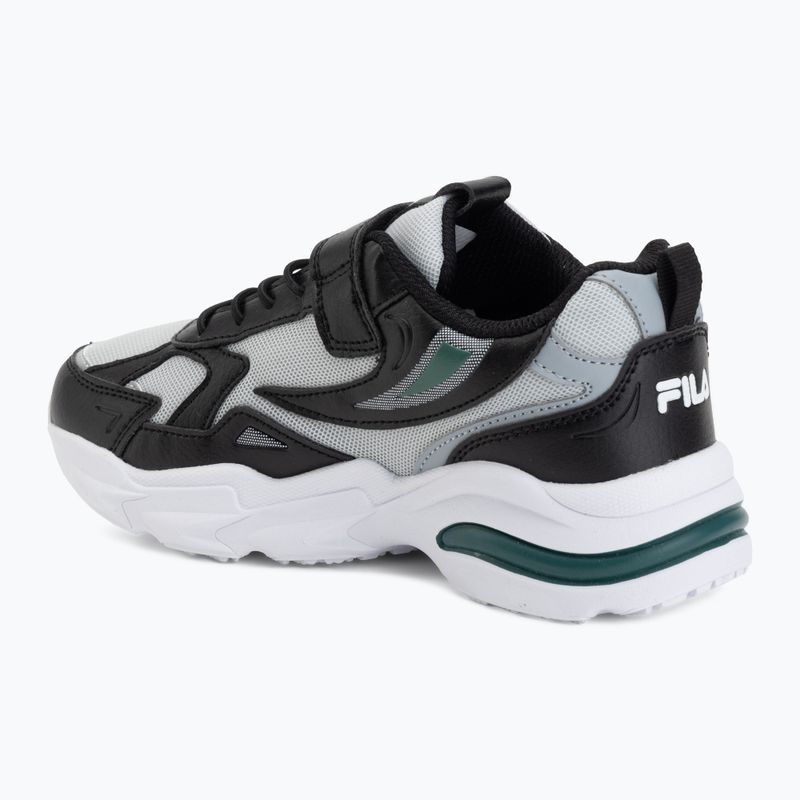 Кросівки дитячі FILA Madrun Velcro black/posy green 3