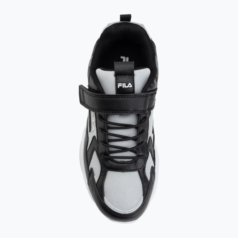 Кросівки дитячі FILA Madrun Velcro black/posy green 5