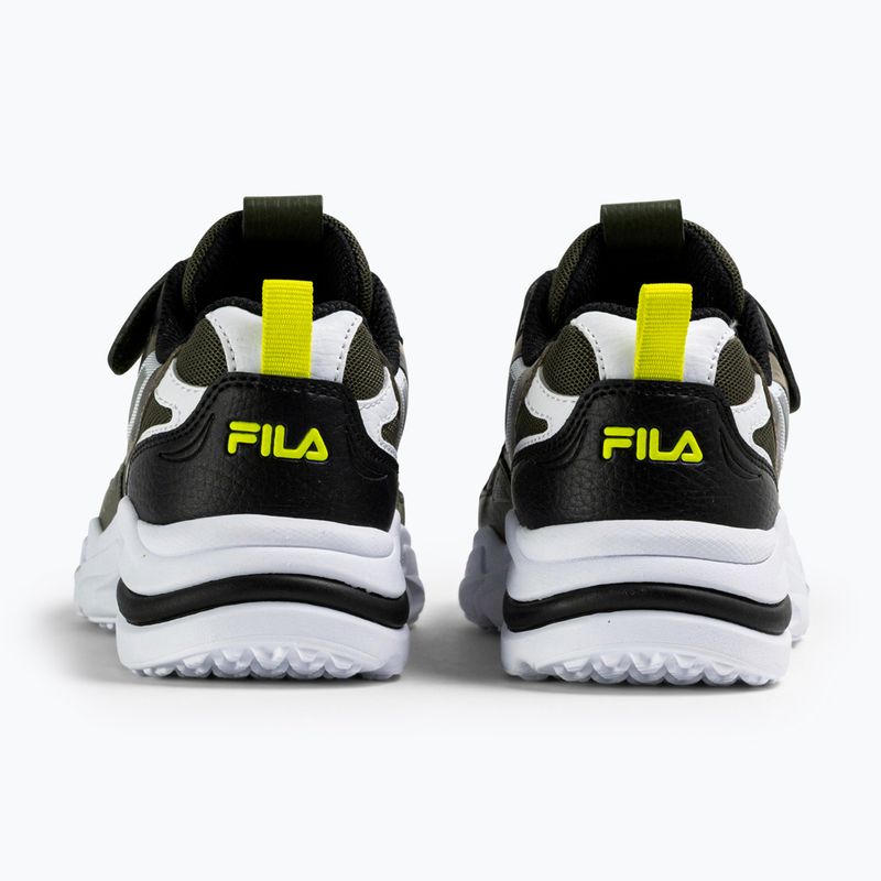 Кросівки дитячі FILA Madrun Velcro olive night 3