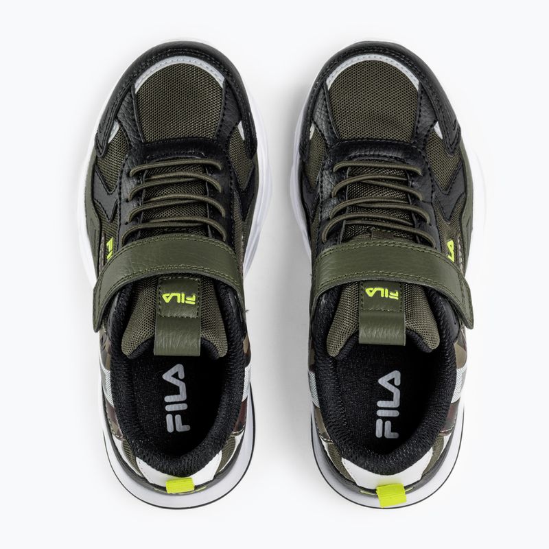 Кросівки дитячі FILA Madrun Velcro olive night 5