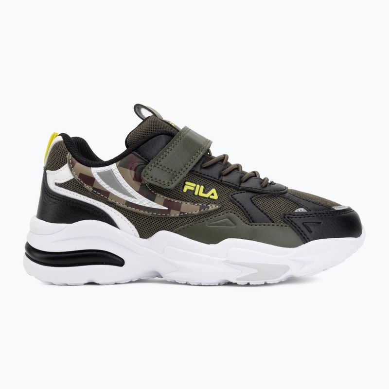 Кросівки дитячі FILA Madrun Velcro olive night 2