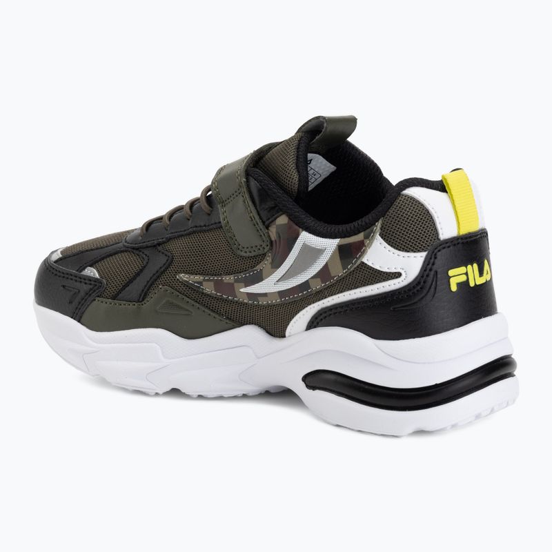 Кросівки дитячі FILA Madrun Velcro olive night 3