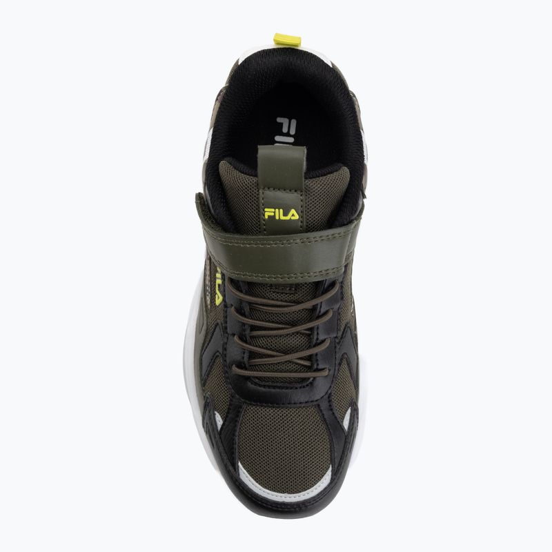 Кросівки дитячі FILA Madrun Velcro olive night 5