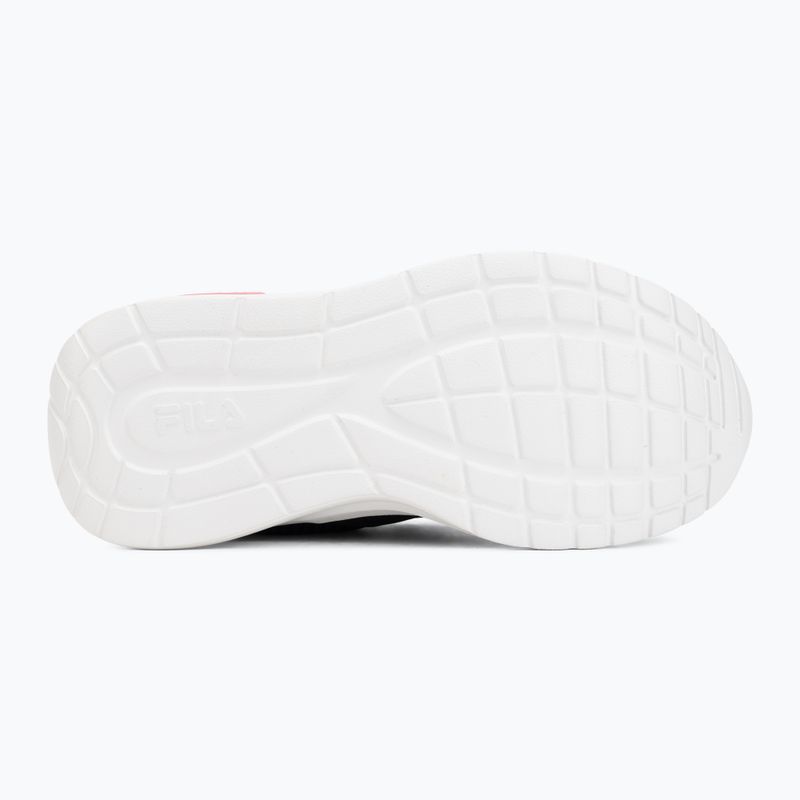 Кросівки дитячі FILA Madrun Velcro black/sangria sunset 4