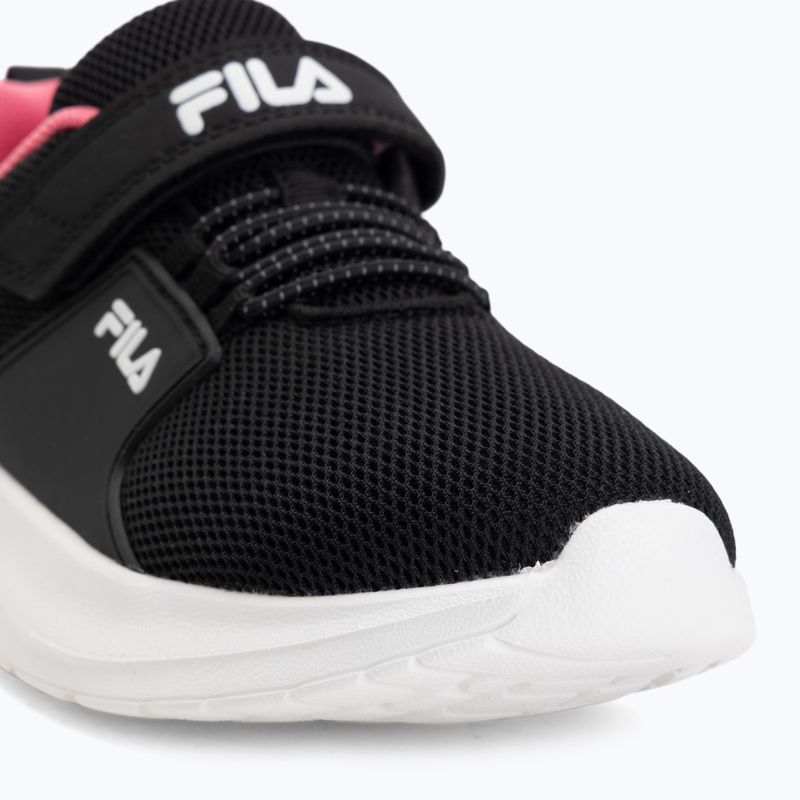 Кросівки дитячі FILA Madrun Velcro black/sangria sunset 7