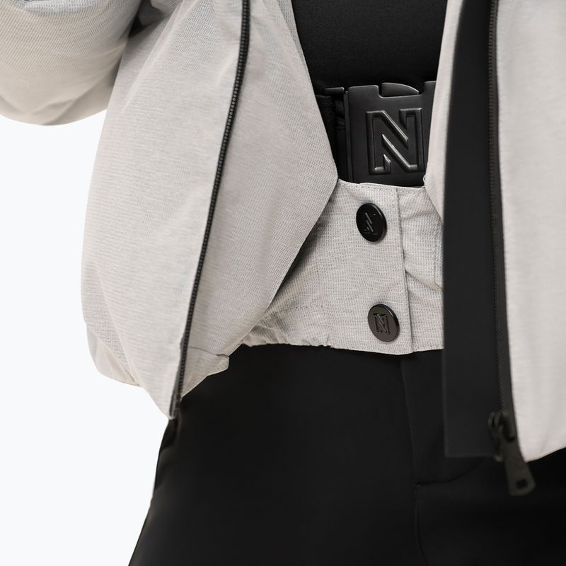 Жіноча лижна куртка Nikkie Newport Melange grey/melange 5