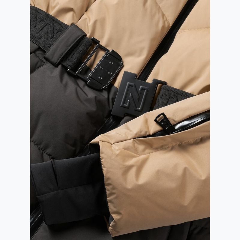 Жіноча лижна куртка  Nikkie Nateland Contrast hummus 8