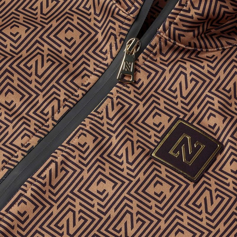 Кофта гірськолижна жіноча Nikkie Nantes Logo Ski Pully camel 4