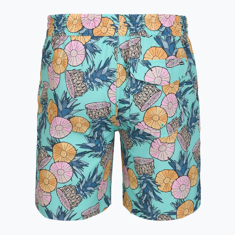 Шорти для плавання чоловічі Hurley Bahia Volley Swim Short Blue/Aqua 2
