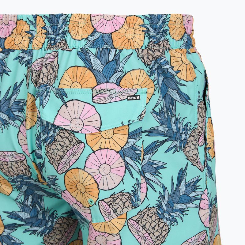 Шорти для плавання чоловічі Hurley Bahia Volley Swim Short Blue/Aqua 4