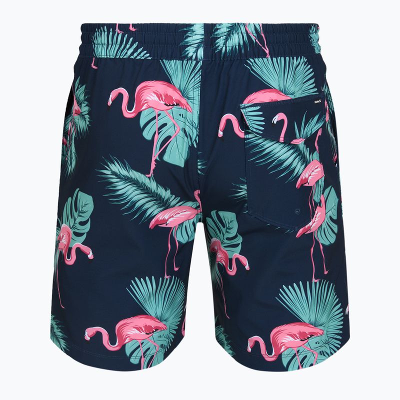 Шорти для плавання чоловічі Hurley Flamingo Volley Swim Hort Navy 2