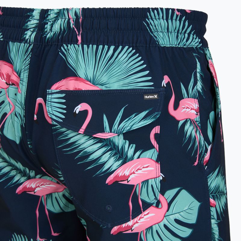 Шорти для плавання чоловічі Hurley Flamingo Volley Swim Hort Navy 4