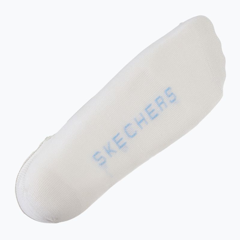 Жіночі шкарпетки SKECHERS Non Terry No Show Liner 3 пари blue/green 7