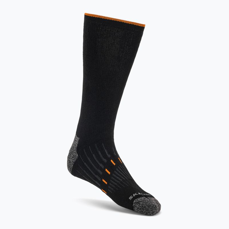 Шкарпетки SKECHERS Full Terry Qtr Crew black / grey 3
