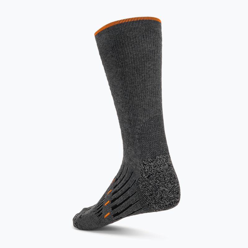 Шкарпетки SKECHERS Full Terry Qtr Crew black / grey 4