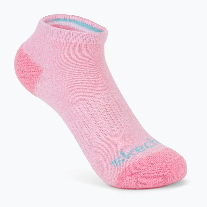 Шкарпетки дитячі SKECHERS Heel/Toe Terry Low Cut 6 пар white/light pink 6