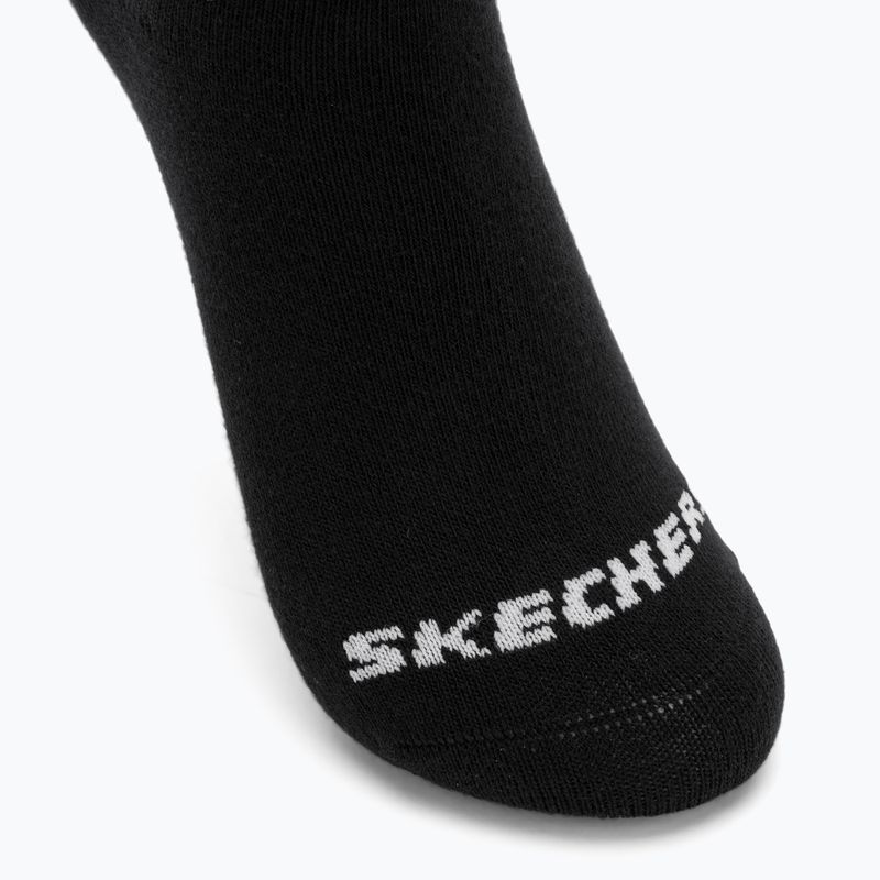 Шкарпетки дитячі SKECHERS Non Terry No Show 3 пари black 4