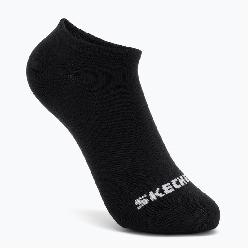 Шкарпетки дитячі SKECHERS Non Terry No Show 3 пари white/grey 4