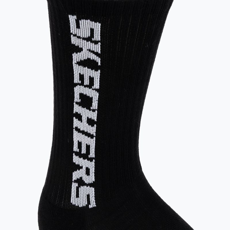 Шкарпетки SKECHERS Terry Crew 1/2 3 pack black 3