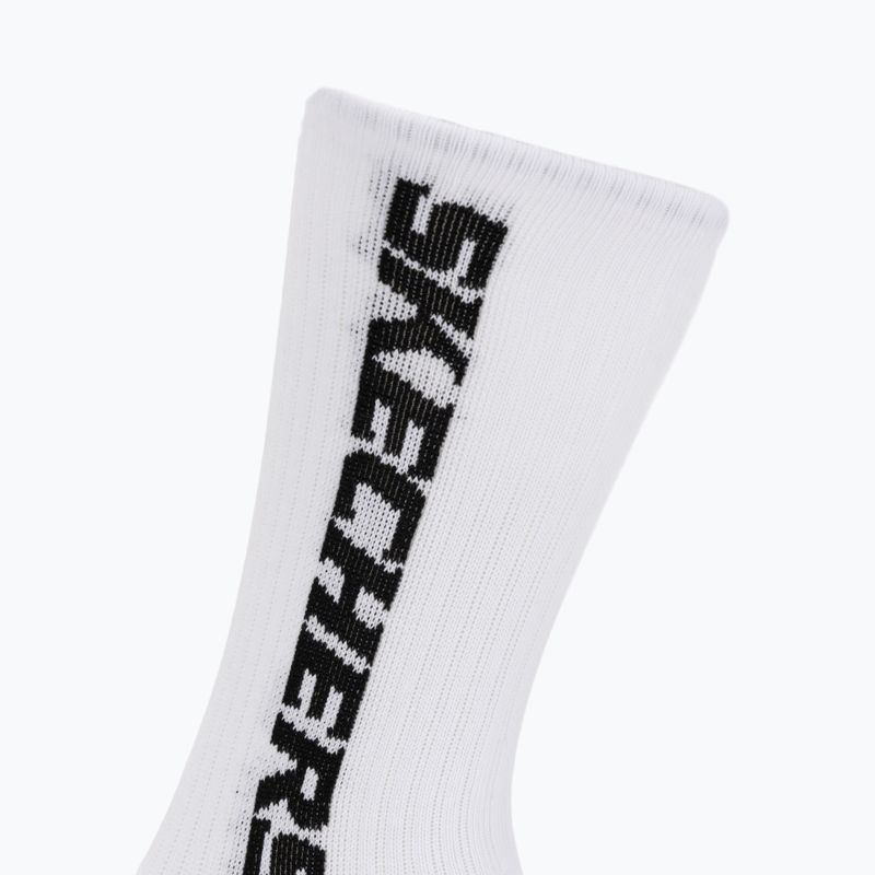 Шкарпетки SKECHERS Terry Crew 1/2 3 pack grey/black 4