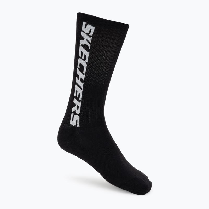 Шкарпетки SKECHERS Terry Crew 1/2 3 pack grey/black 7
